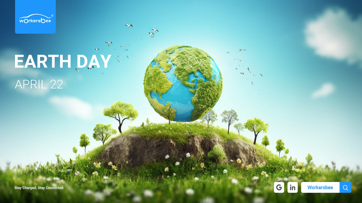 Kỷ niệm Ngày Trái đất: Thúc đẩy tính di động xanh với các giải pháp sạc xe điện tiên tiến của Workersbee